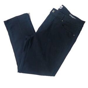 DKNY Stanton Slim Fit Jeans Mens 36x29 Black Tapered‎ Stretch Denim Casual